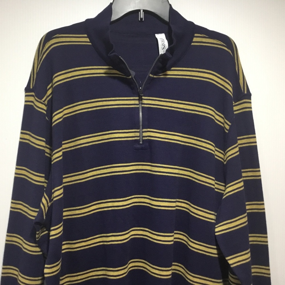 Chaps Men’s Reversible Mockneck Pullover Size XL